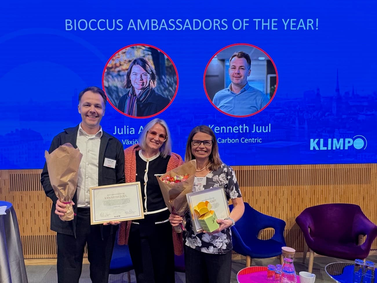 Kenneth Juul kåret til «BioCCUS Ambassador of the Year»
